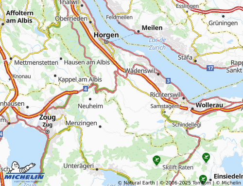 MICHELIN-Landkarte Spitzen - ViaMichelin
