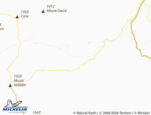Mapa MICHELIN Danseys Pass - ViaMichelin