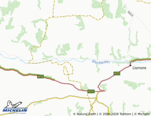 MICHELIN-Landkarte Ballyduff - ViaMichelin
