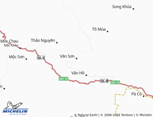 MICHELIN-Landkarte Phiêng Luông - ViaMichelin