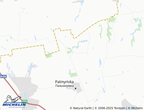 MICHELIN Zhovtooleksandrivka map - ViaMichelin