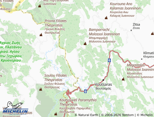 MICHELIN Rizo map - ViaMichelin