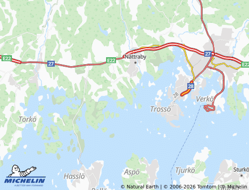 MICHELIN-Landkarte Skillingenäs - ViaMichelin