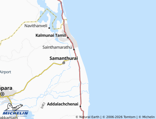 Carte MICHELIN Karaitheevu 10 - ViaMichelin