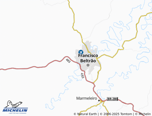 MICHELIN-Landkarte Novo Mundo - ViaMichelin