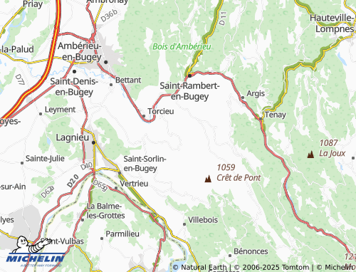 Mapa MICHELIN Cleyzieu - ViaMichelin