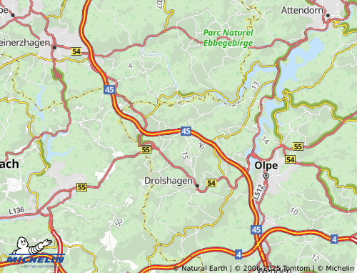 Carte MICHELIN Germinghausen - ViaMichelin