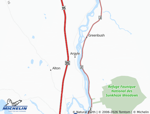 Mappa MICHELIN Argyle - ViaMichelin