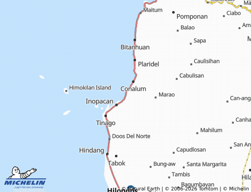 MICHELIN Maljo map - ViaMichelin