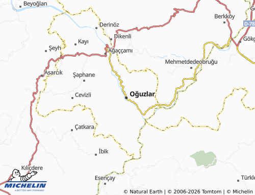 Mappa MICHELIN Çeşme - ViaMichelin