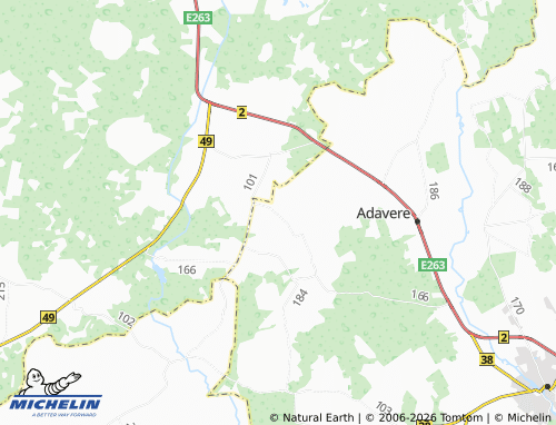 MICHELIN-Landkarte Pilu - ViaMichelin