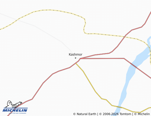 Carte MICHELIN Kashmor - ViaMichelin