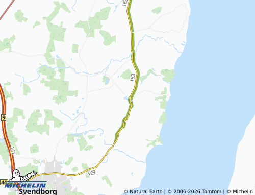 Mapa MICHELIN Broholm - ViaMichelin