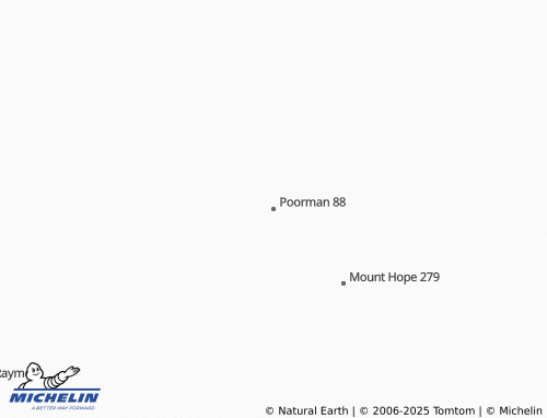 MICHELIN Poorman 88 map - ViaMichelin