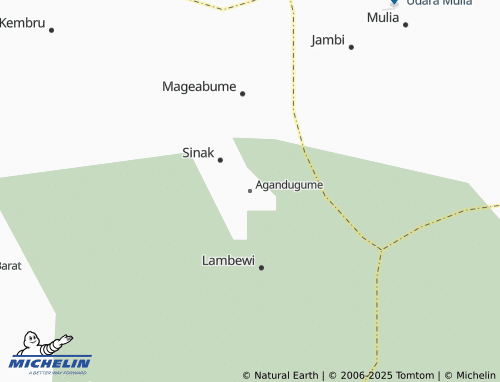 MICHELIN Agandugume map - ViaMichelin