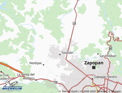 Mapa MICHELIN Privanza La Ceiba - ViaMichelin