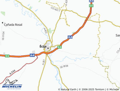 MICHELIN Urbanización Astigi map - ViaMichelin