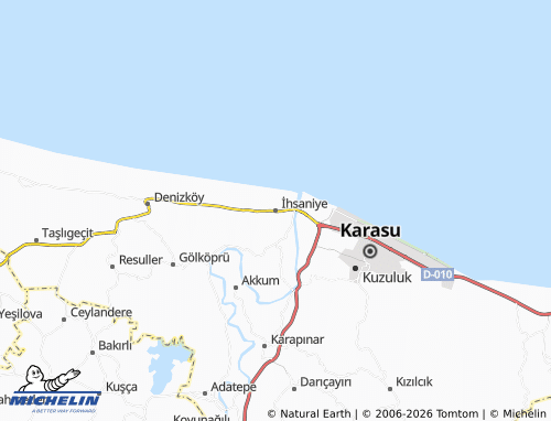 Mappa MICHELIN İhsaniye - ViaMichelin
