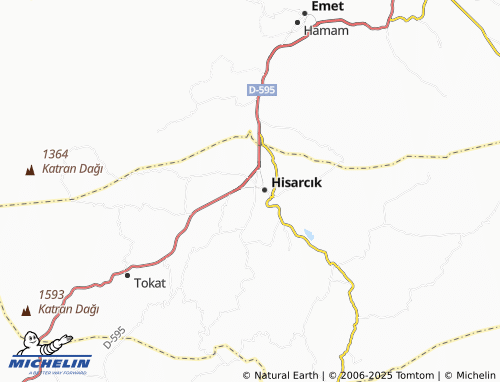 MICHELIN Yenidoğan map - ViaMichelin