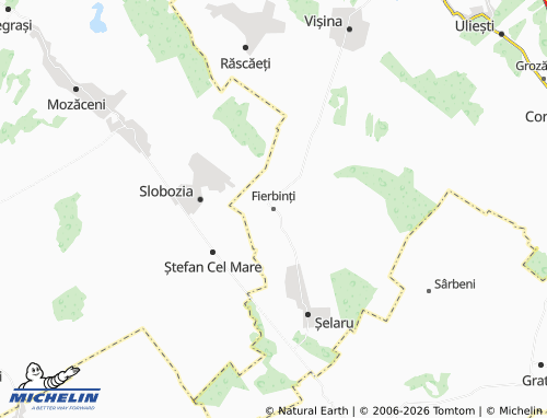 Mappa MICHELIN Fierbinți - ViaMichelin