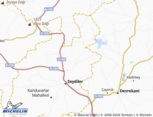 Mappa MICHELIN Yolyaka - ViaMichelin