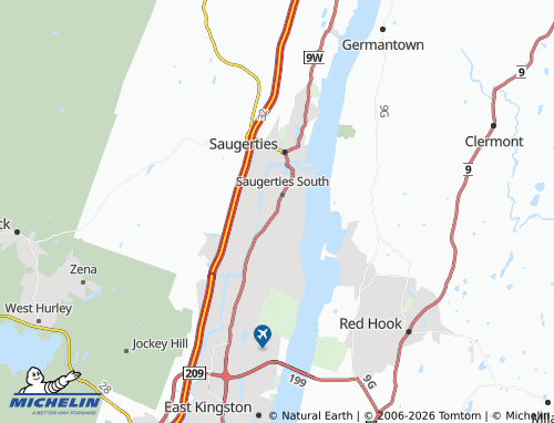 Mappa MICHELIN Glasco - ViaMichelin