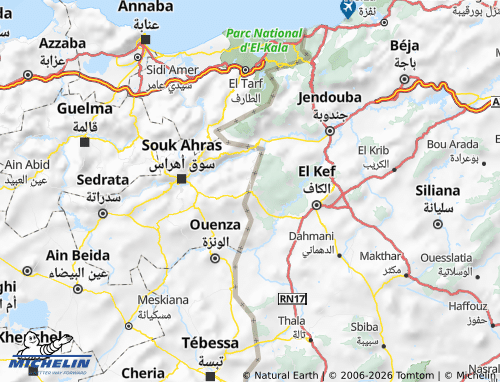 MICHELIN Hidadah map - ViaMichelin