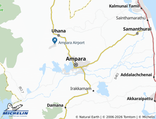 Mappa MICHELIN Thissapura - ViaMichelin