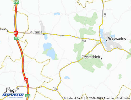 Carte MICHELIN Przydwórz - ViaMichelin