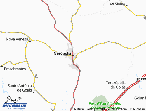 Kaart MICHELIN Nerópolis - ViaMichelin