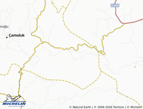 Mappa MICHELIN Yenice - ViaMichelin
