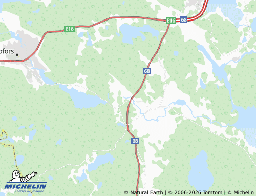 MICHELIN Berg map - ViaMichelin