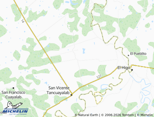 MICHELIN-Landkarte Tancojol - ViaMichelin