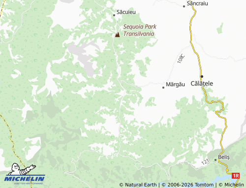 Mappa MICHELIN Scrind-Frăsinet - ViaMichelin