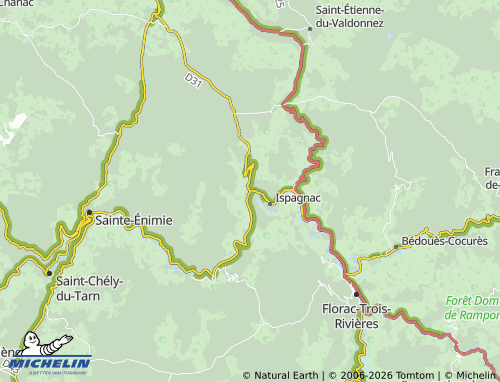Mappa MICHELIN Molines - ViaMichelin