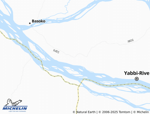 MICHELIN Yandani map - ViaMichelin