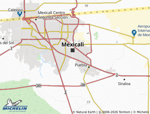 Mapa MICHELIN Del Río - ViaMichelin