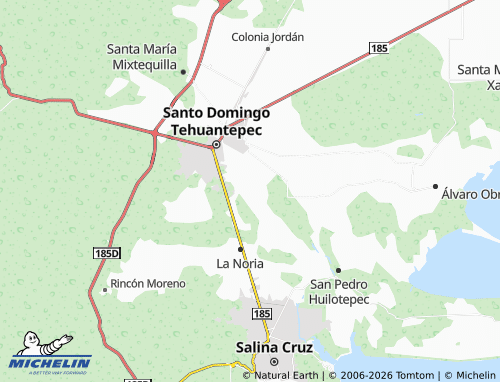 Mappa MICHELIN Fraccionamiento Guiengola - ViaMichelin