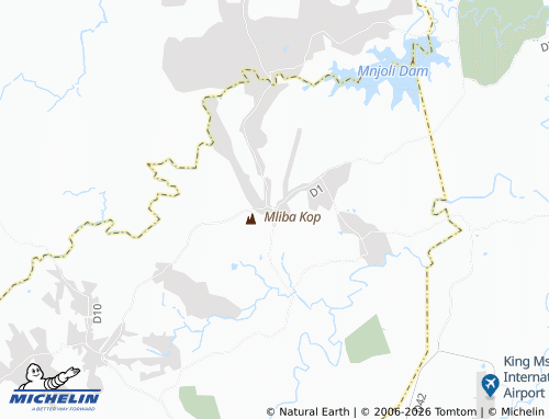 Mapa MICHELIN Mliba - ViaMichelin