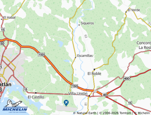 MICHELIN Escamillas map - ViaMichelin