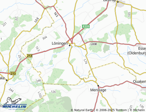 Mapa MICHELIN Angelbeck - ViaMichelin