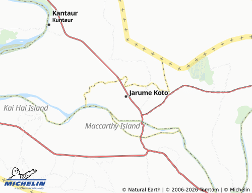 Mappa MICHELIN Jarume Koto - ViaMichelin