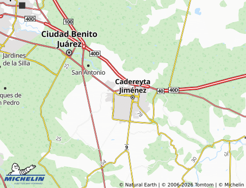 Mappa MICHELIN Privadas San Juan - ViaMichelin
