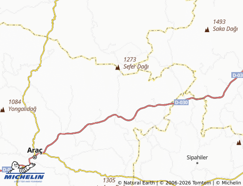 Mappa MICHELIN Toygaören - ViaMichelin
