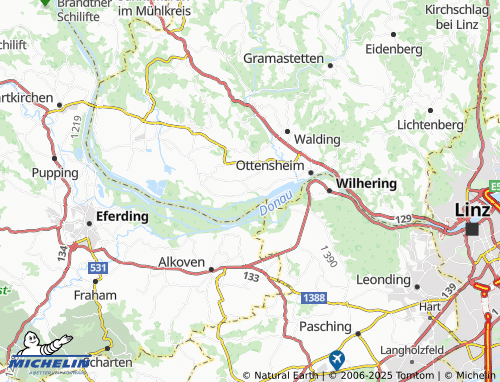 MICHELIN Hagenau map - ViaMichelin