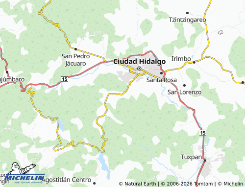 Mapa MICHELIN 5 de Mayo - ViaMichelin