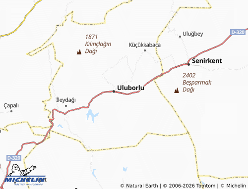 MICHELIN Zincirli map - ViaMichelin