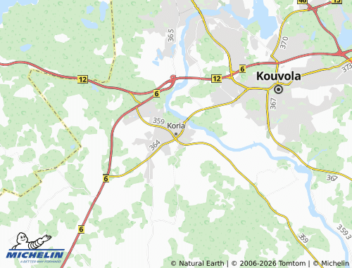 Carte MICHELIN Koria - ViaMichelin