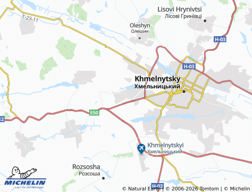 Mappa MICHELIN Sharovechka - ViaMichelin