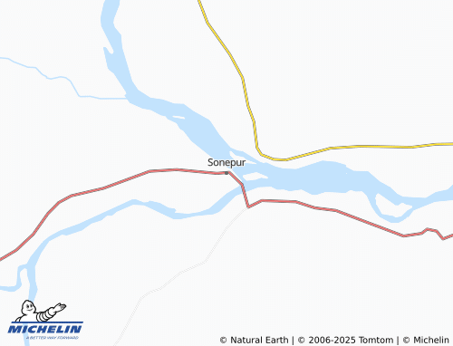 Kaart MICHELIN Sonepur - ViaMichelin